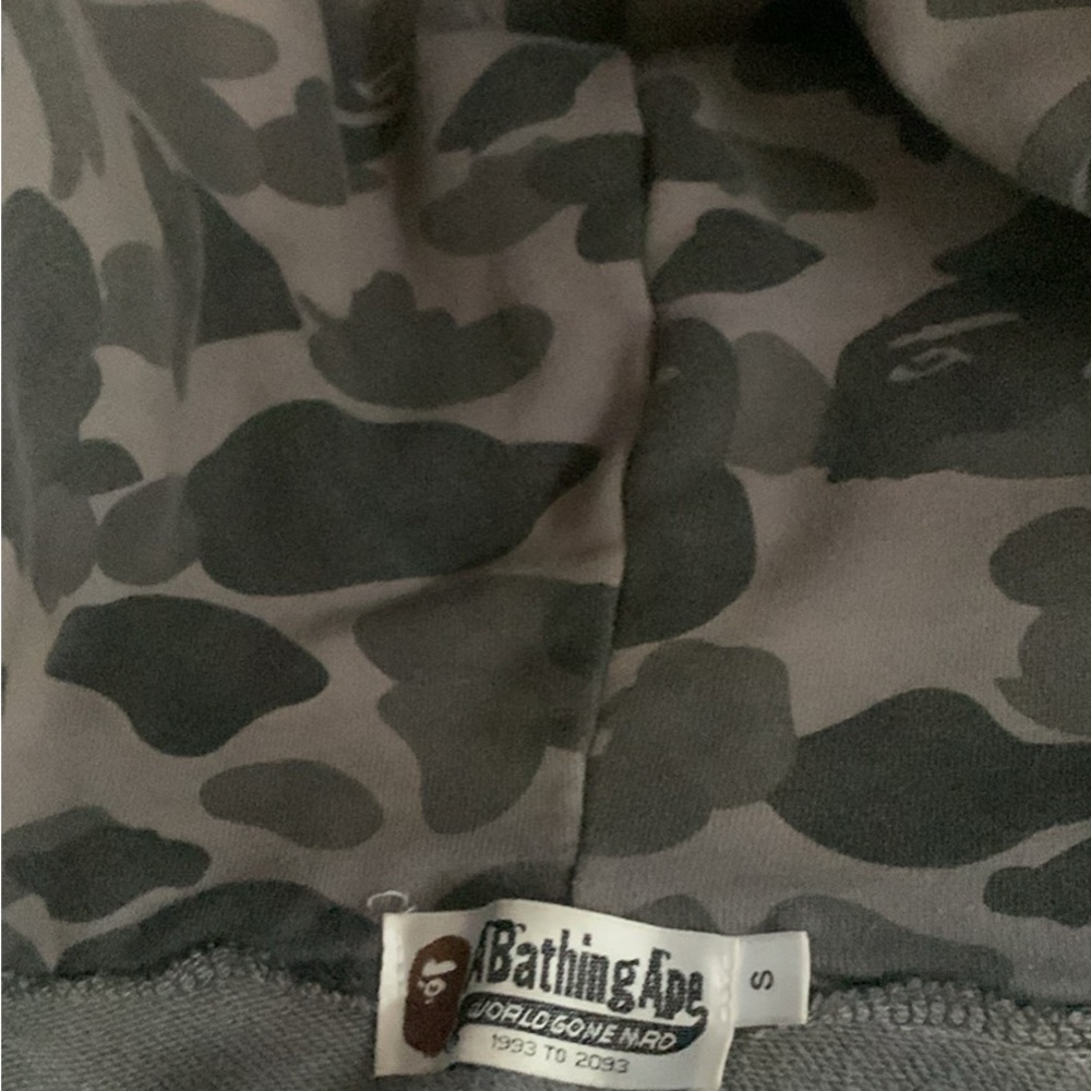 Bape Gray Camo Sweatshirt